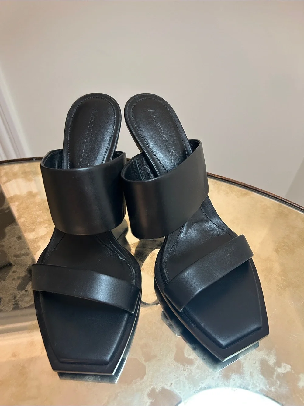 Alexander Wang black leather